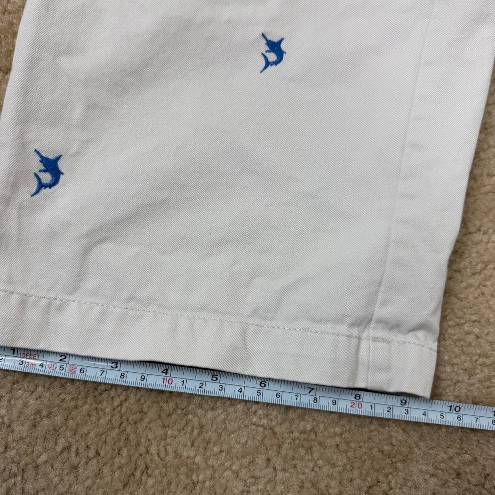 Vineyard Vines Embroidered Shorts Swordfish Pattern Boys Size 14 - Picture 10 of 10